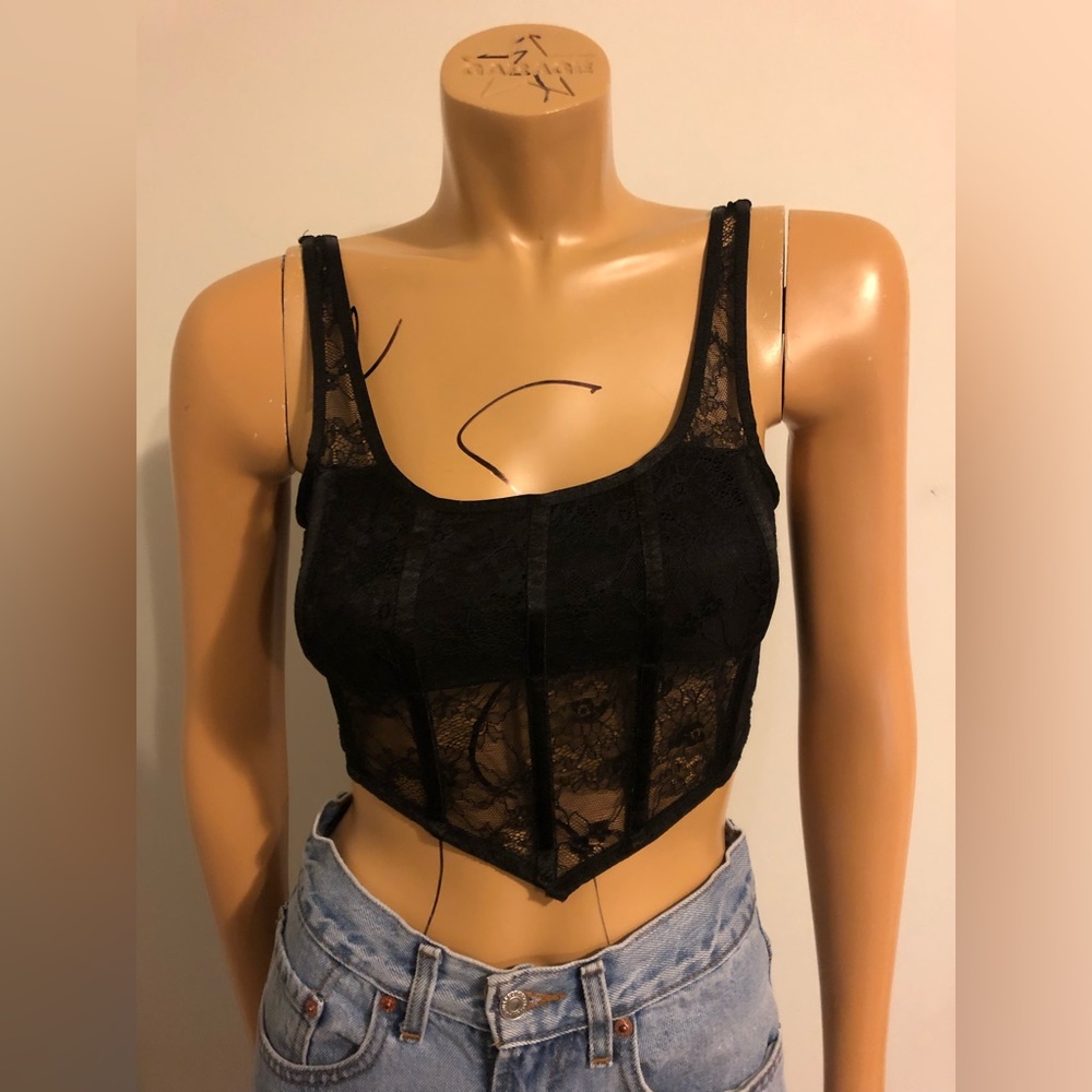 Lace Corset Top